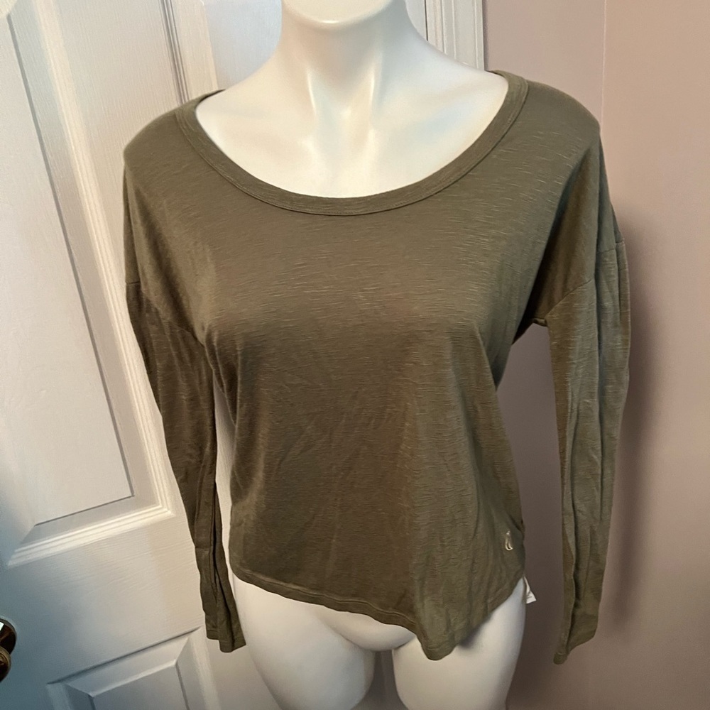 Balance collection green workout or lounge top